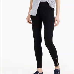 J Crew ankle zip leggings - XS